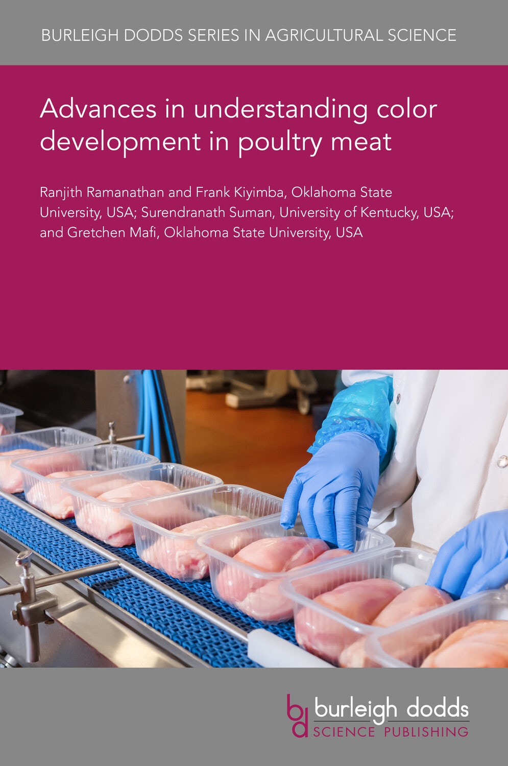 Book cover image for Advances in understanding color development in poultry meat ISBN: 9781801467384